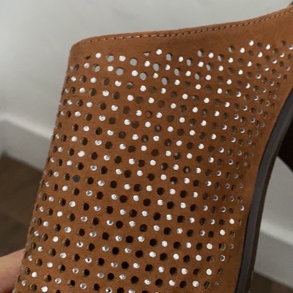 Rhinestone mules- like new! - Picture 3 of 3